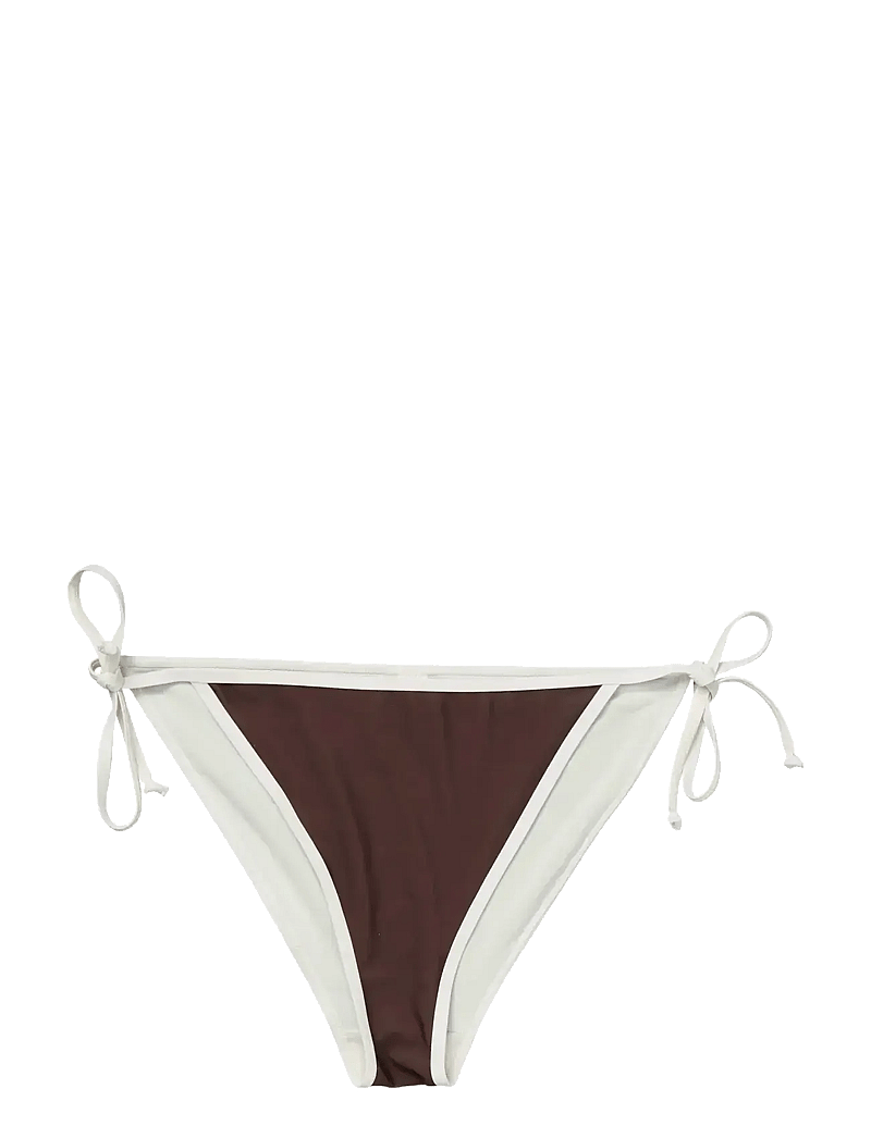 Becksöndergaard - Contrast Baila Bikini Tanga - side tie bikinier - hot fudge brown - 0