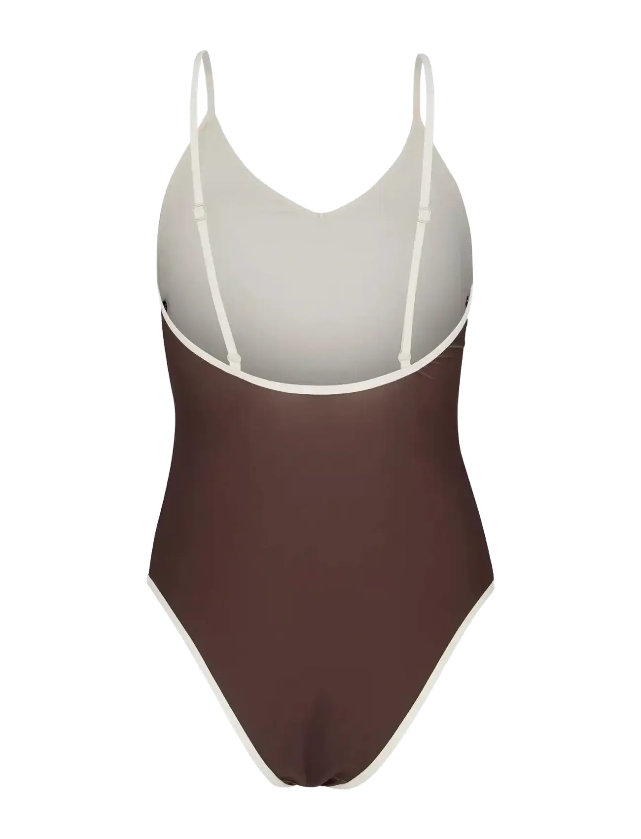 Becksöndergaard - Contrast Bea Swimsuit - ujumistrikood - hot fudge brown - 2