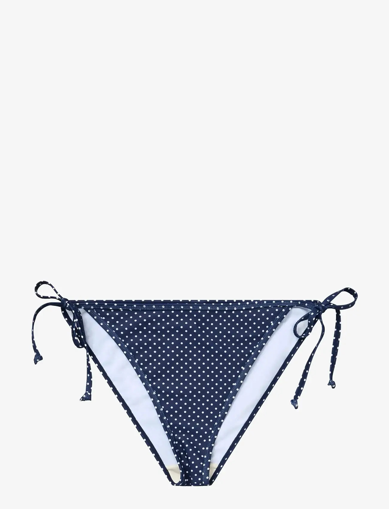 Becksöndergaard - Polka Dot Baila Bikini Tanga - side tie bikinier - navy blue - 1