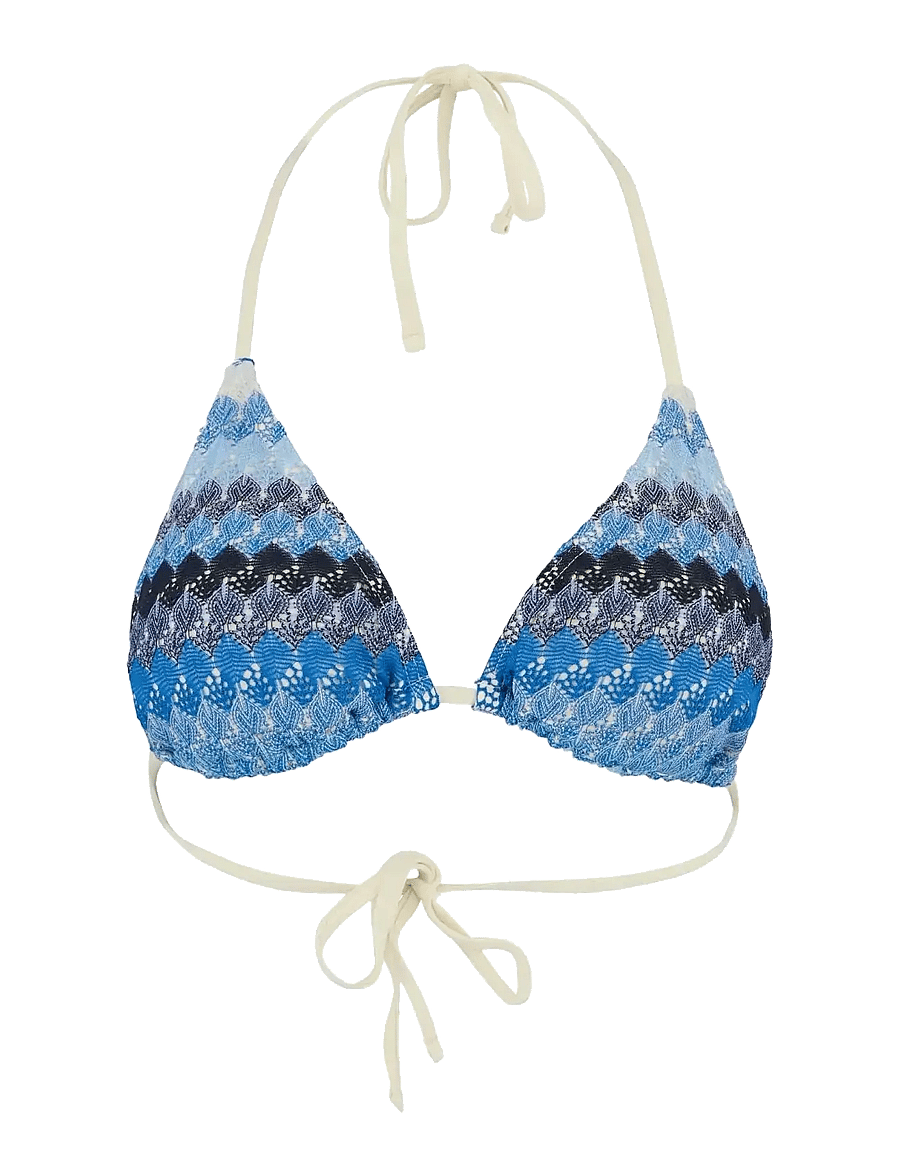 Becksöndergaard - Amber Bel Bikini Top - triangelformad bikinis - dazzling blue - 0