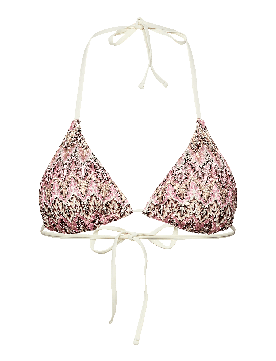 Becksöndergaard - Amber Bel Bikini Top - dreieck-bikini-oberteile - dusty rose - 0