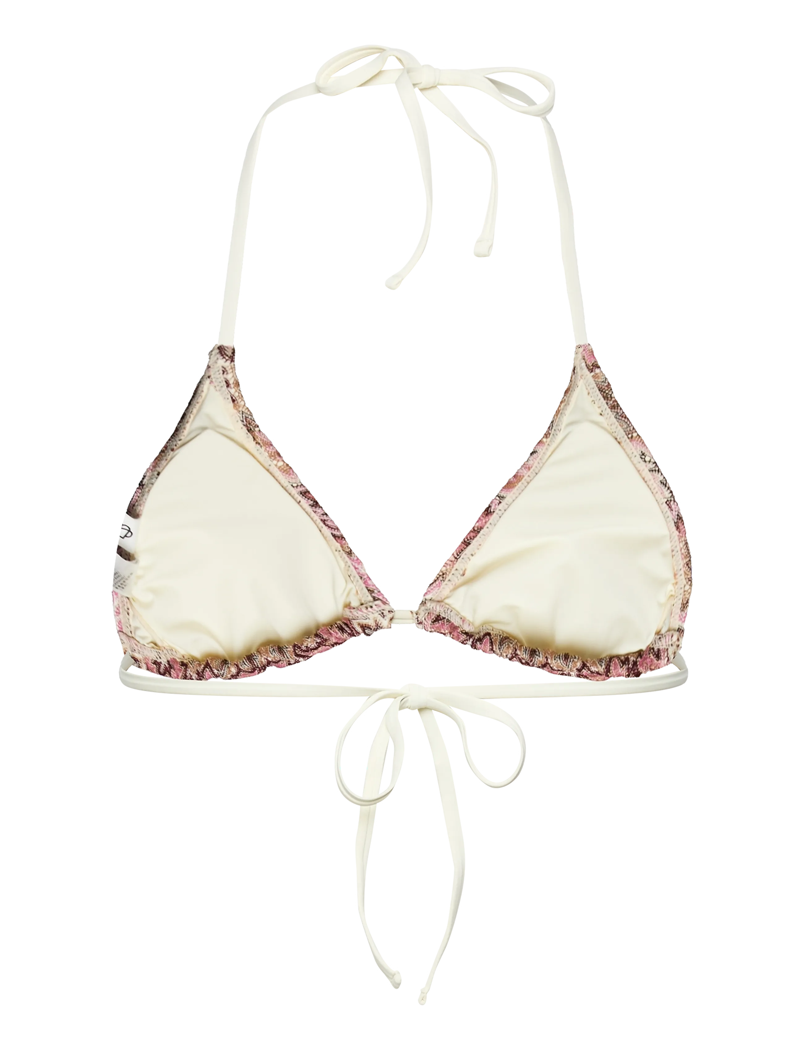 Becksöndergaard - Amber Bel Bikini Top - dreieck-bikini-oberteile - dusty rose - 1
