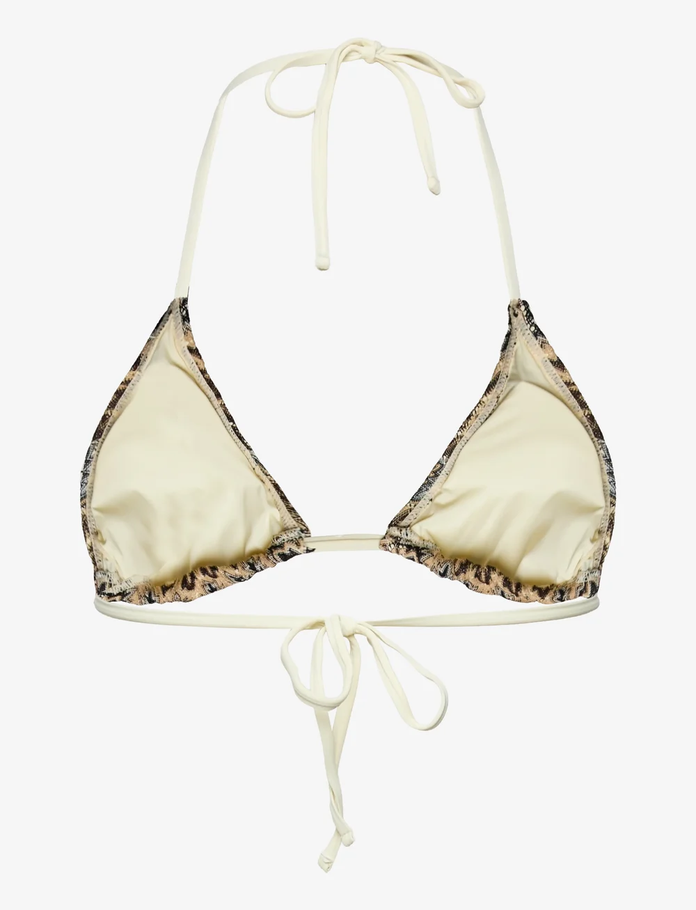 Becksöndergaard - Amber Bel Bikini Top - hauts de maillot triangle - mocha brown - 1