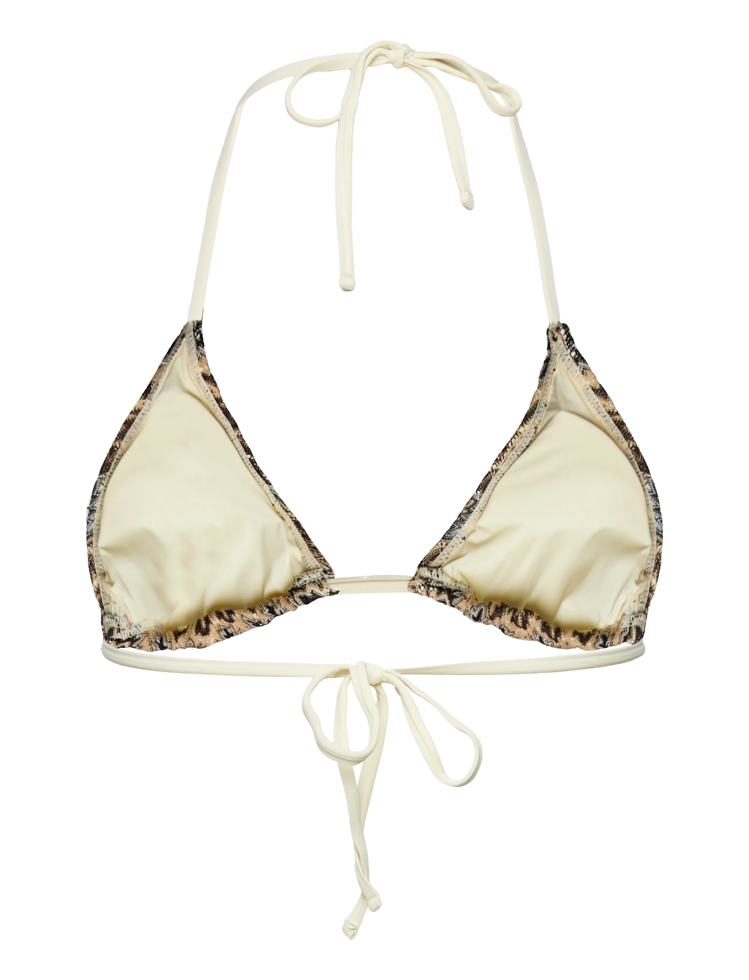 Becksöndergaard - Amber Bel Bikini Top - trójkątny stanik bikini - mocha brown - 1