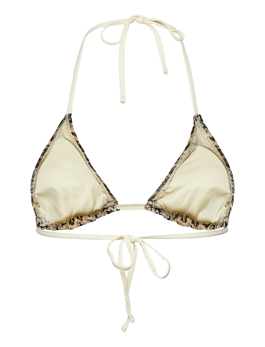 Becksöndergaard - Amber Bel Bikini Top - trójkątny stanik bikini - mocha brown - 1