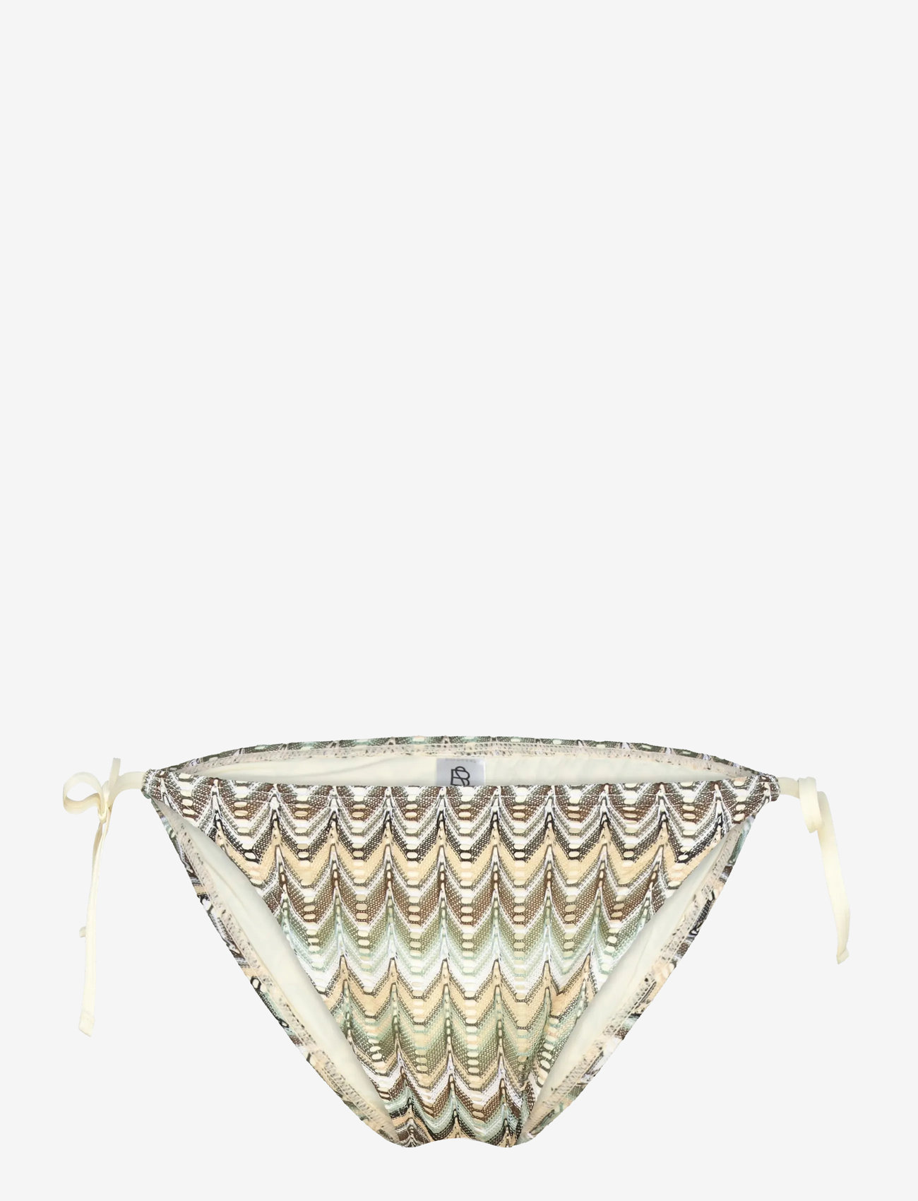 Becksöndergaard - Amber Baila Bikini Tanga - küljele seotavad bikiinid - beetle green - 0