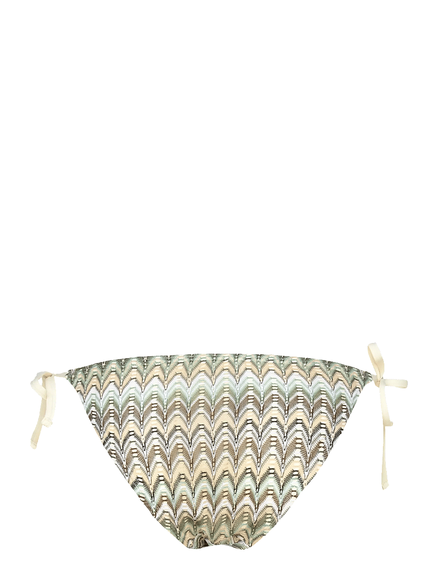 Becksöndergaard - Amber Baila Bikini Tanga - küljelt seotavad bikiinid - beetle green - 1