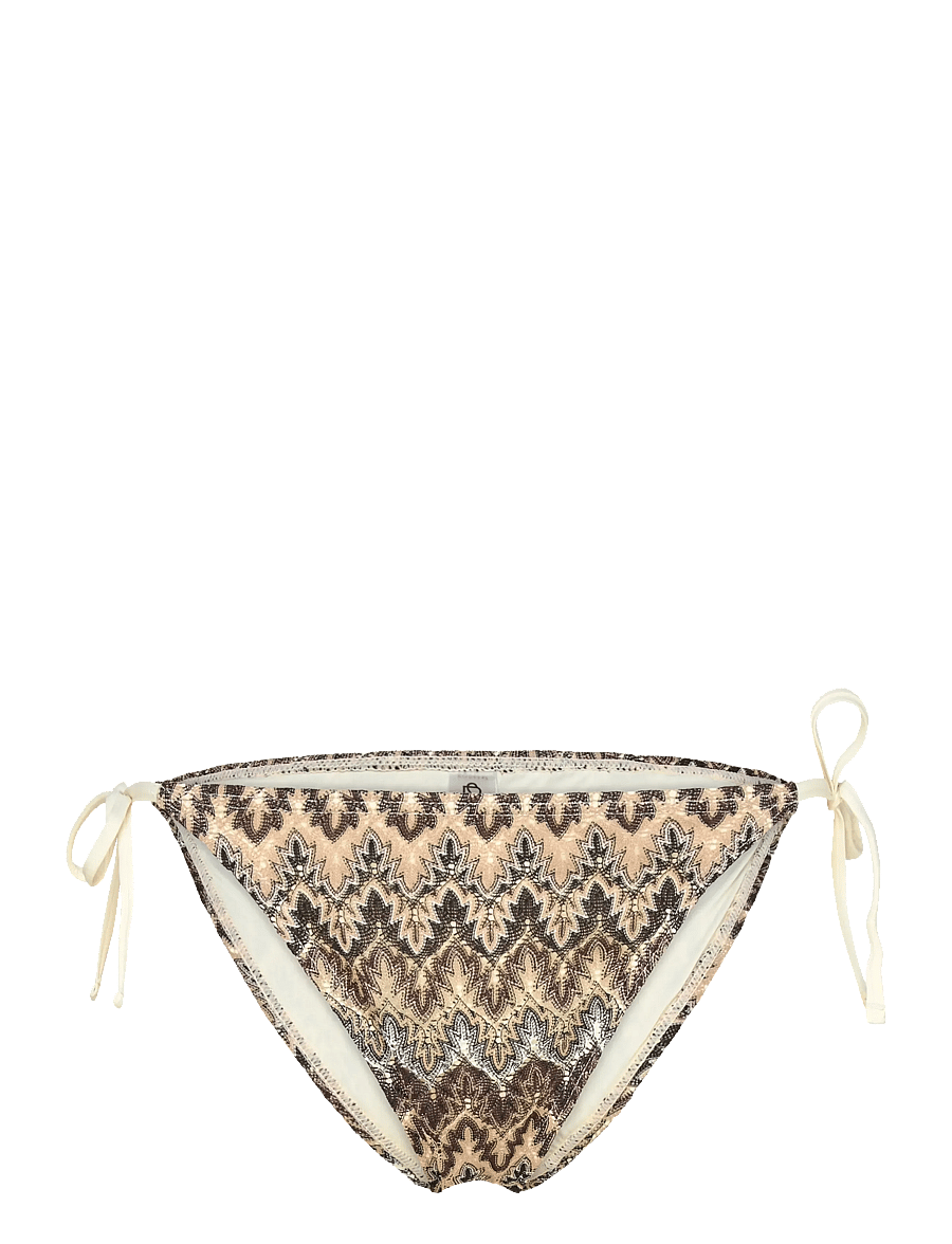 Becksöndergaard - Amber Baila Bikini Tanga - küljelt seotavad bikiinid - mocha brown - 0
