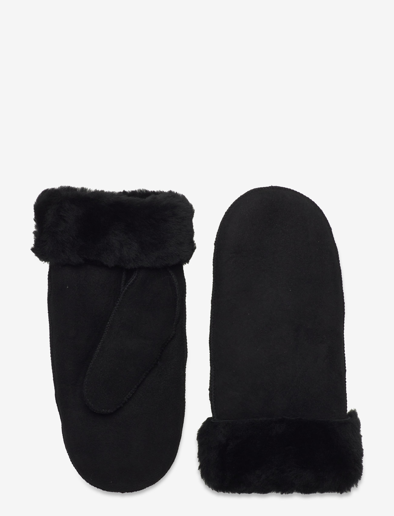 Becksöndergaard - Doa Shearling Mitten - black - 0