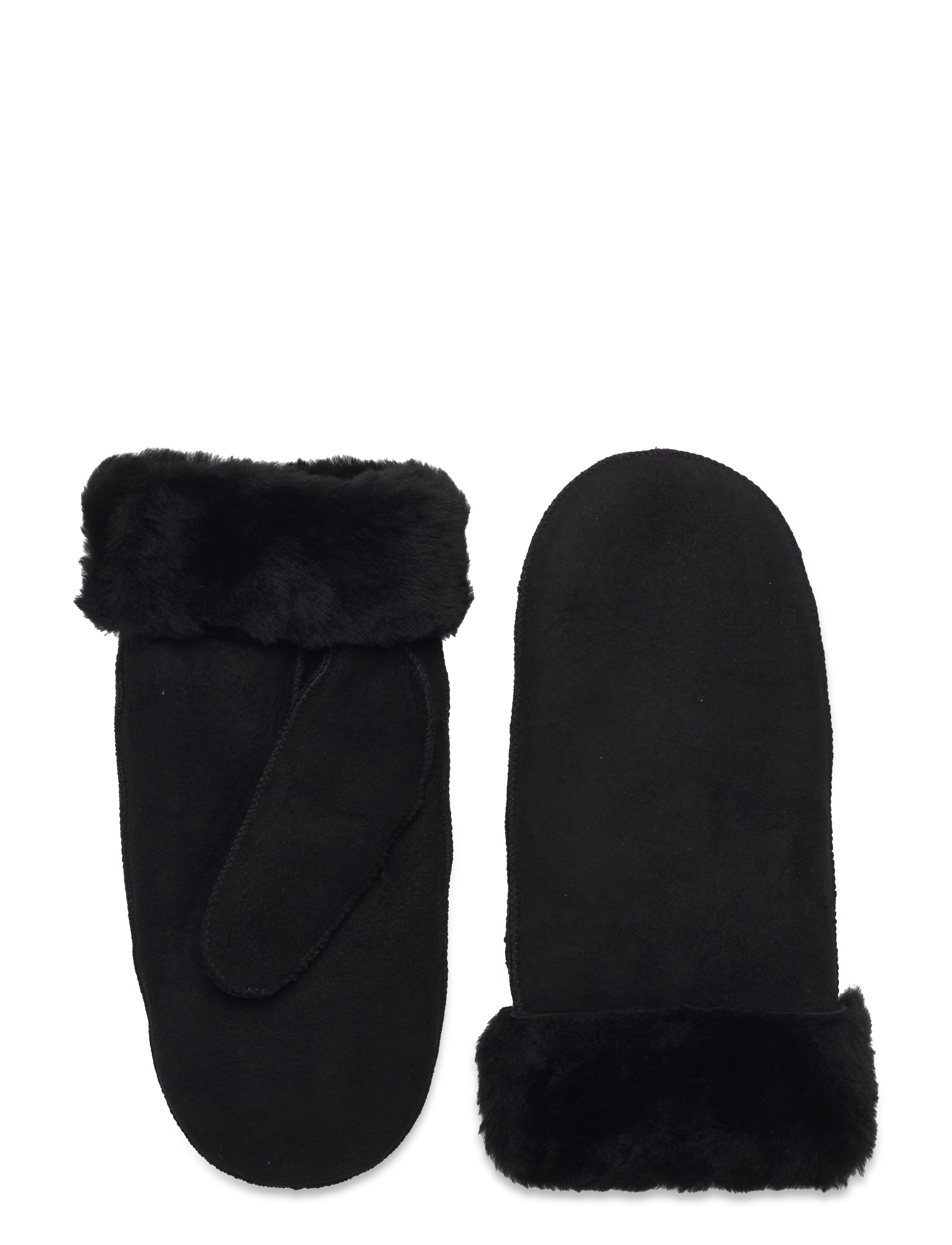 Doa Shearling Mitten - BLACK