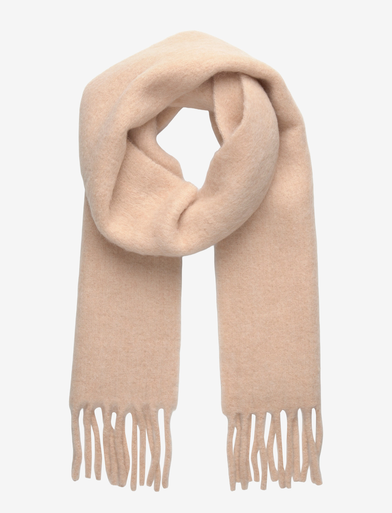 Becksöndergaard - Solid Yuta Scarf - accessories - pebble beige - 1