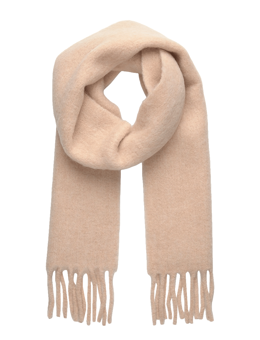 Becksöndergaard - Solid Yuta Scarf - talvesallid - pebble beige - 1