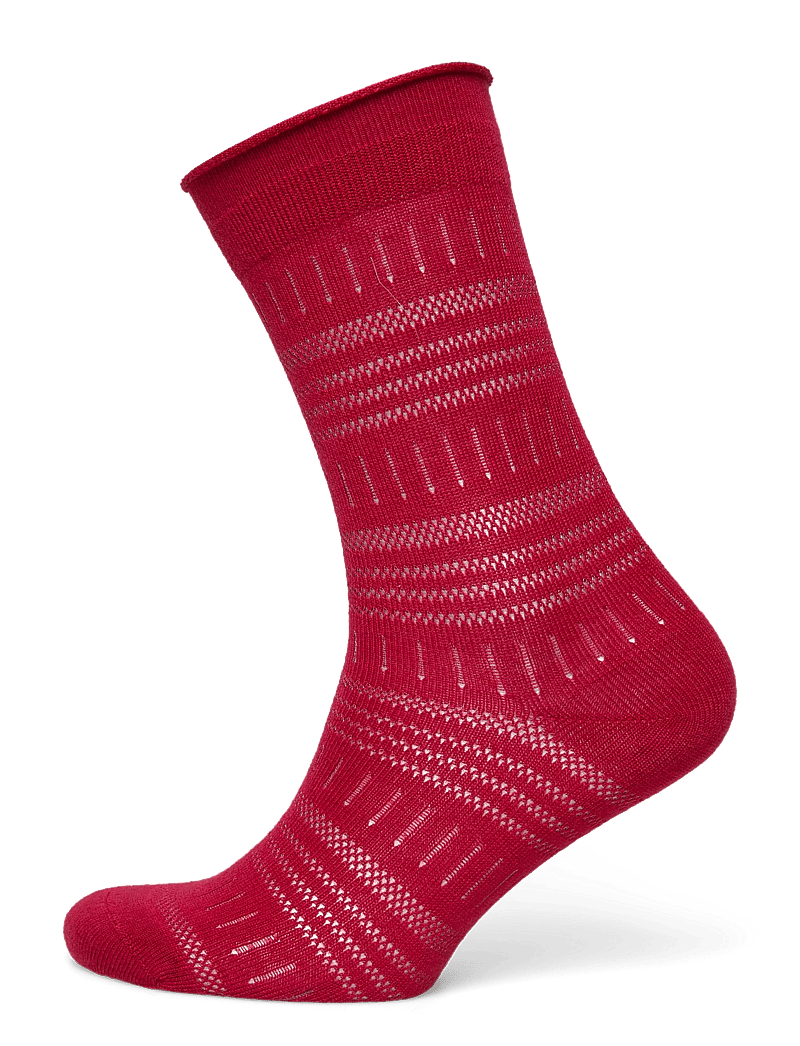 Becksöndergaard - Lucretia Wola Sock - crew-socken - savvy red - 0