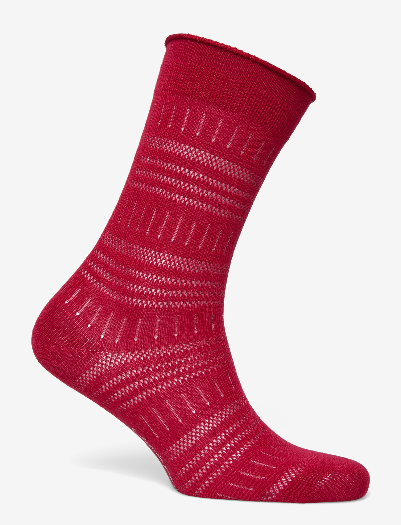 Becksöndergaard - Lucretia Wola Sock - almindelige strømper - savvy red - 1