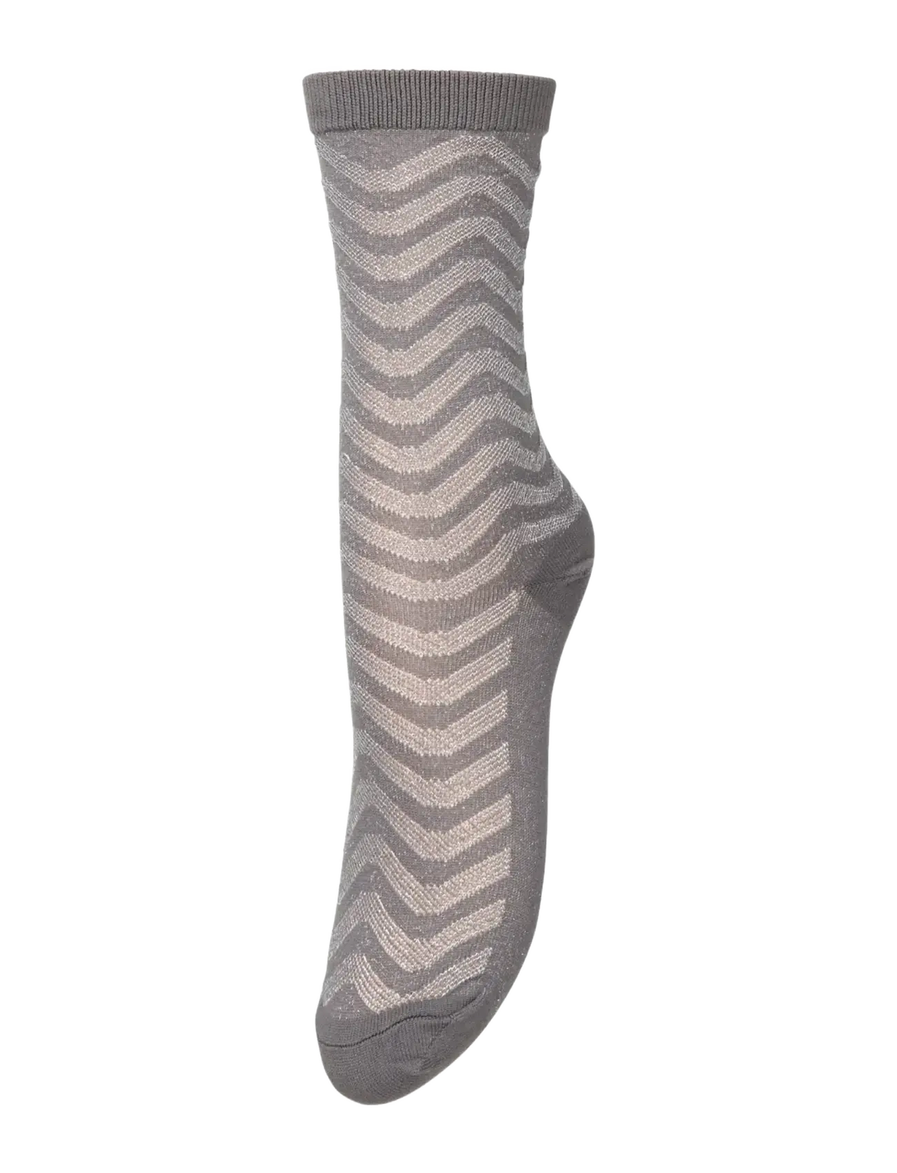 Mina Glitter Sock - SMOKED GRAY