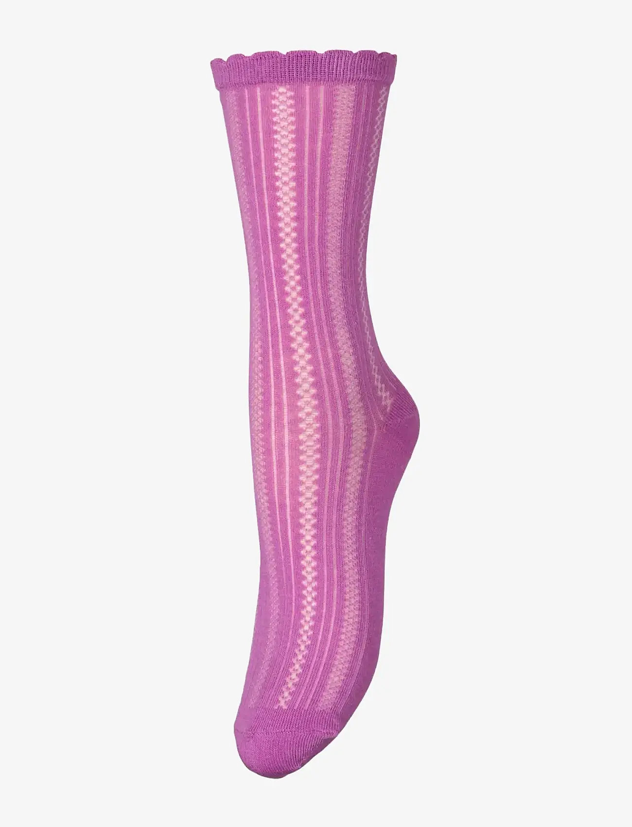 Becksöndergaard - Crochia Cotta Sock - laveste priser - meadow mauve pink - 1