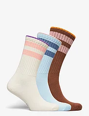 Becksöndergaard - Tenna Thick Sock 3 Pack - alhaisimmat hinnat - white/blue/brown - 1