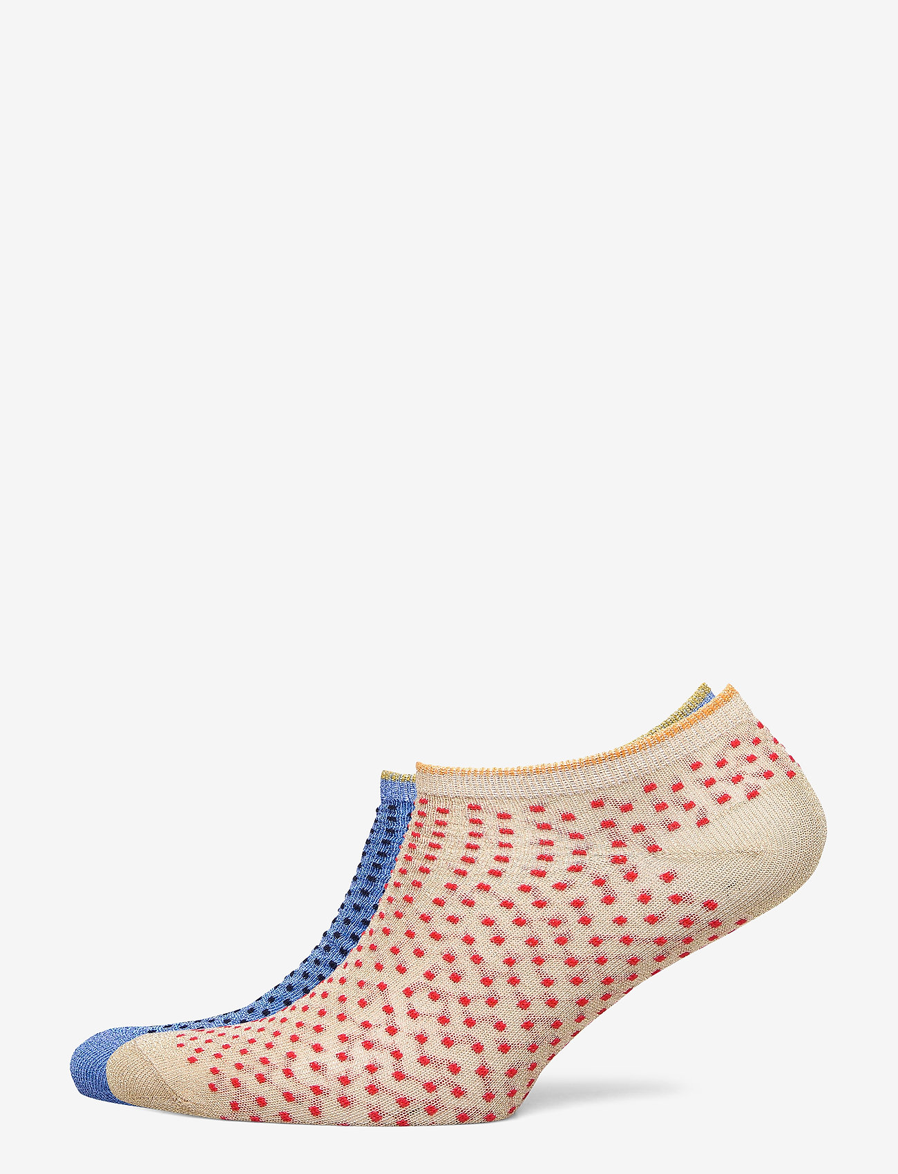 Dollie Dot W. - LIGHT BLUE/RED LOVE