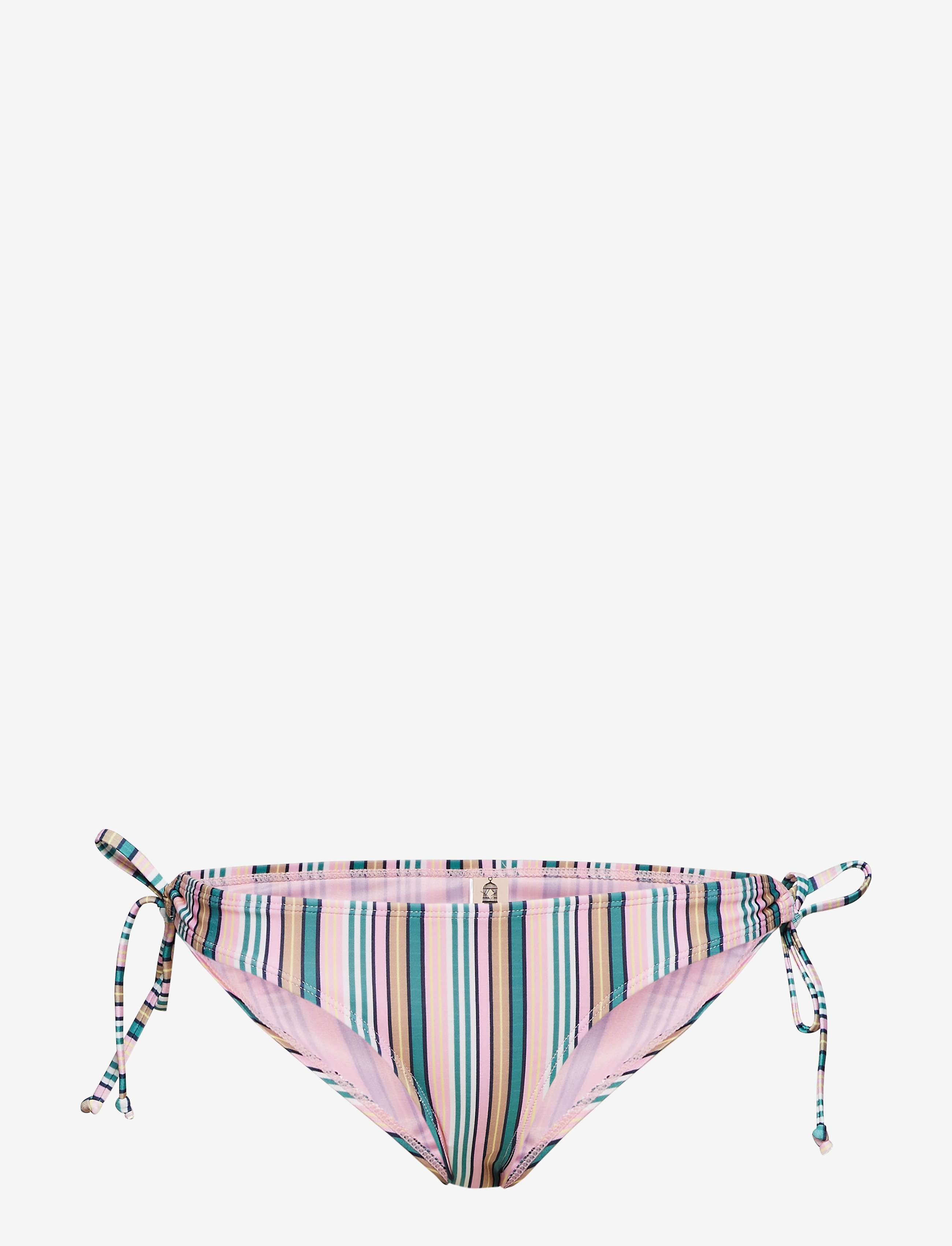 Becksöndergaard Stria Bikini Bottom - Tøj - GREEN / multi