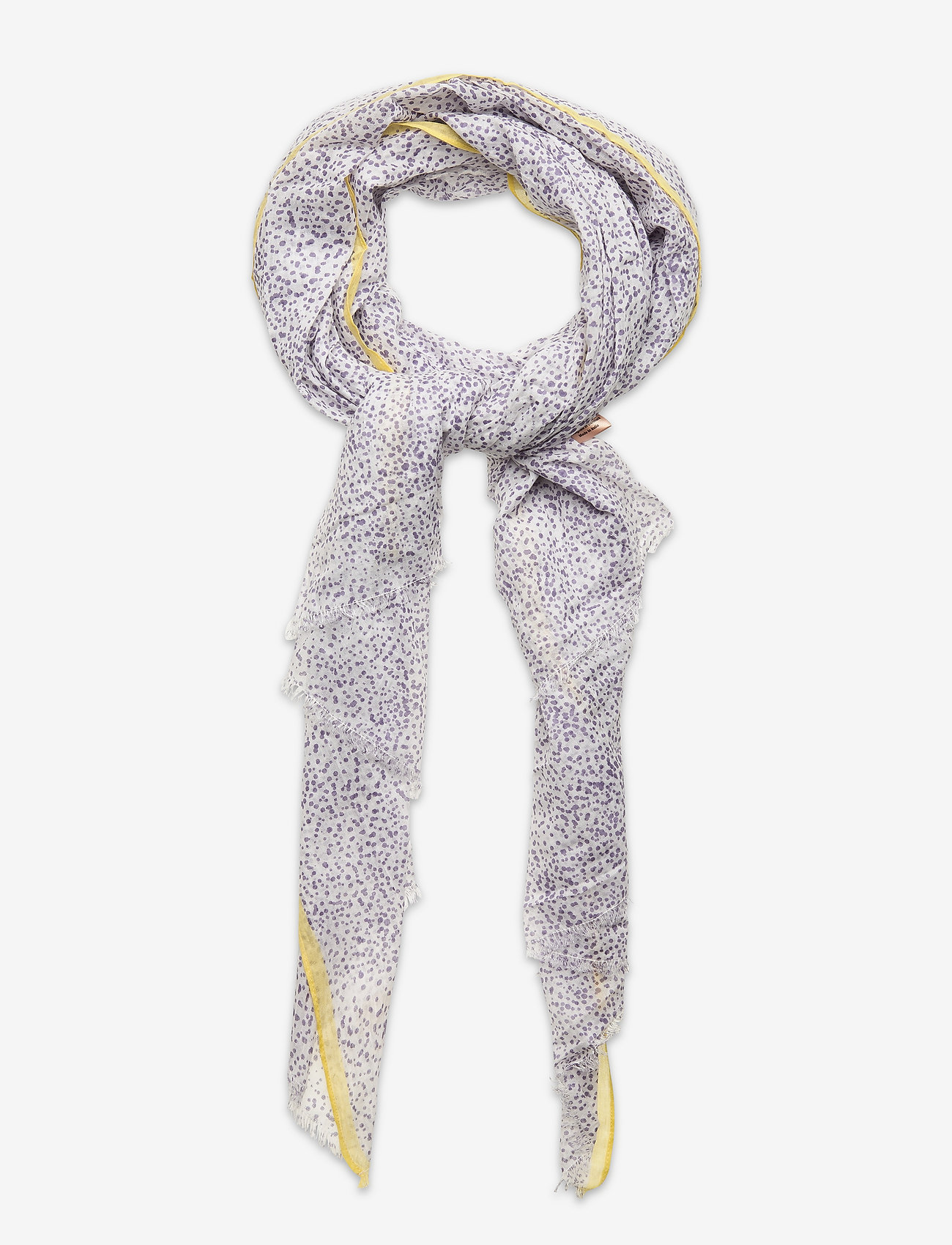 Inky Dots Scarf - LAVENDER