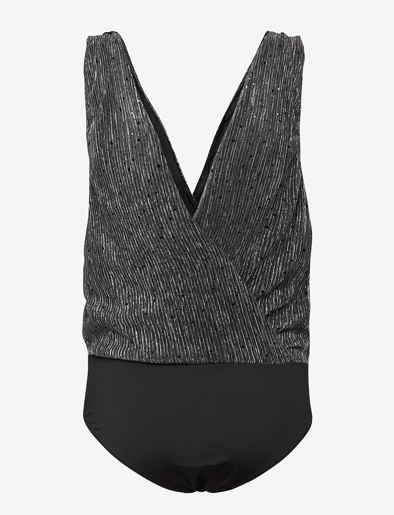 Becksöndergaard - Taby Sequins Mesh Body - black - 1
