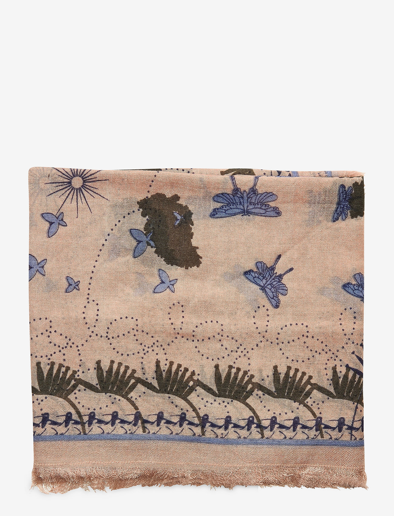 Becksöndergaard - Heron Siw Scarf - adobe rose - 1