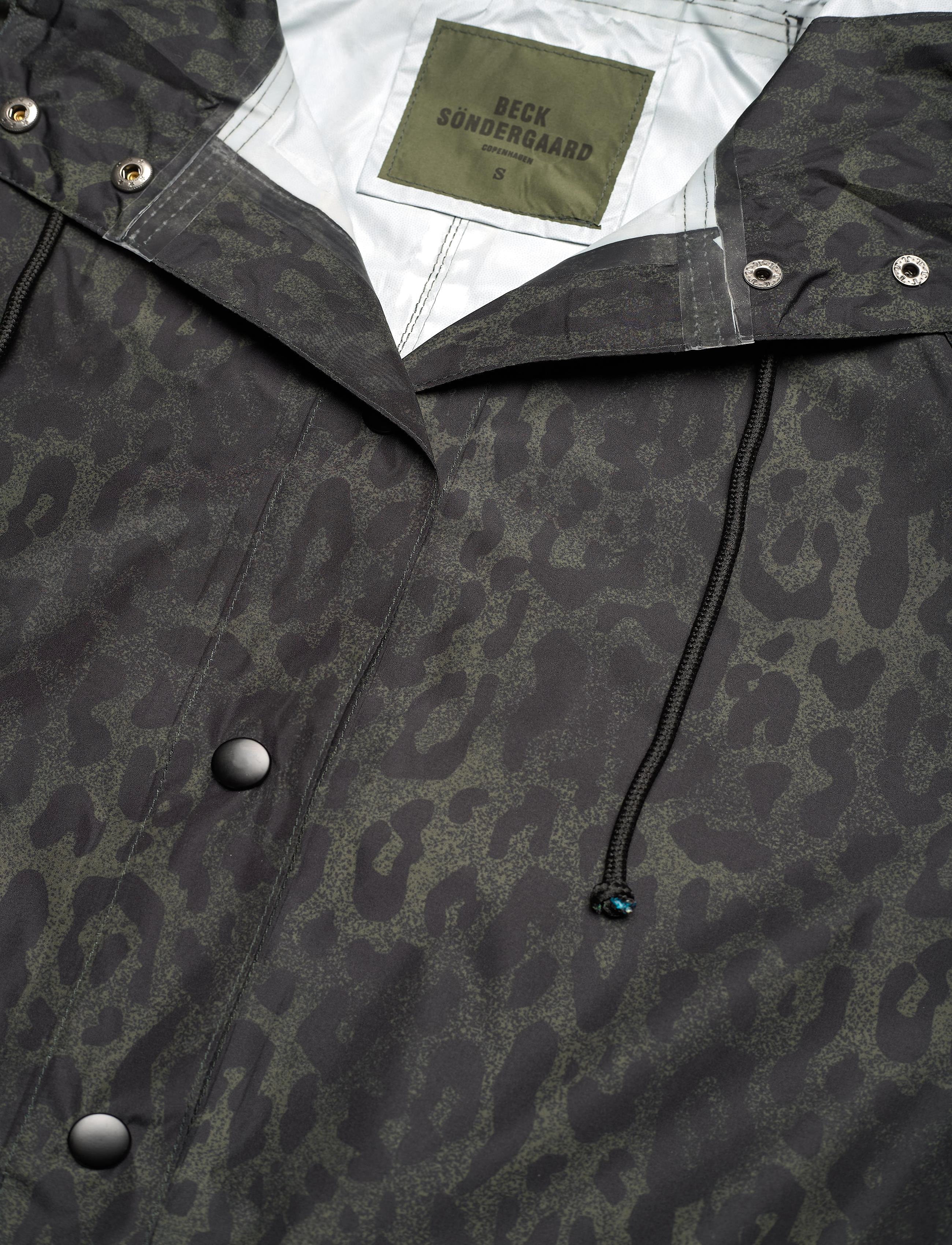 Becksöndergaard - Leolar Magpie Raincoat - army green - 4