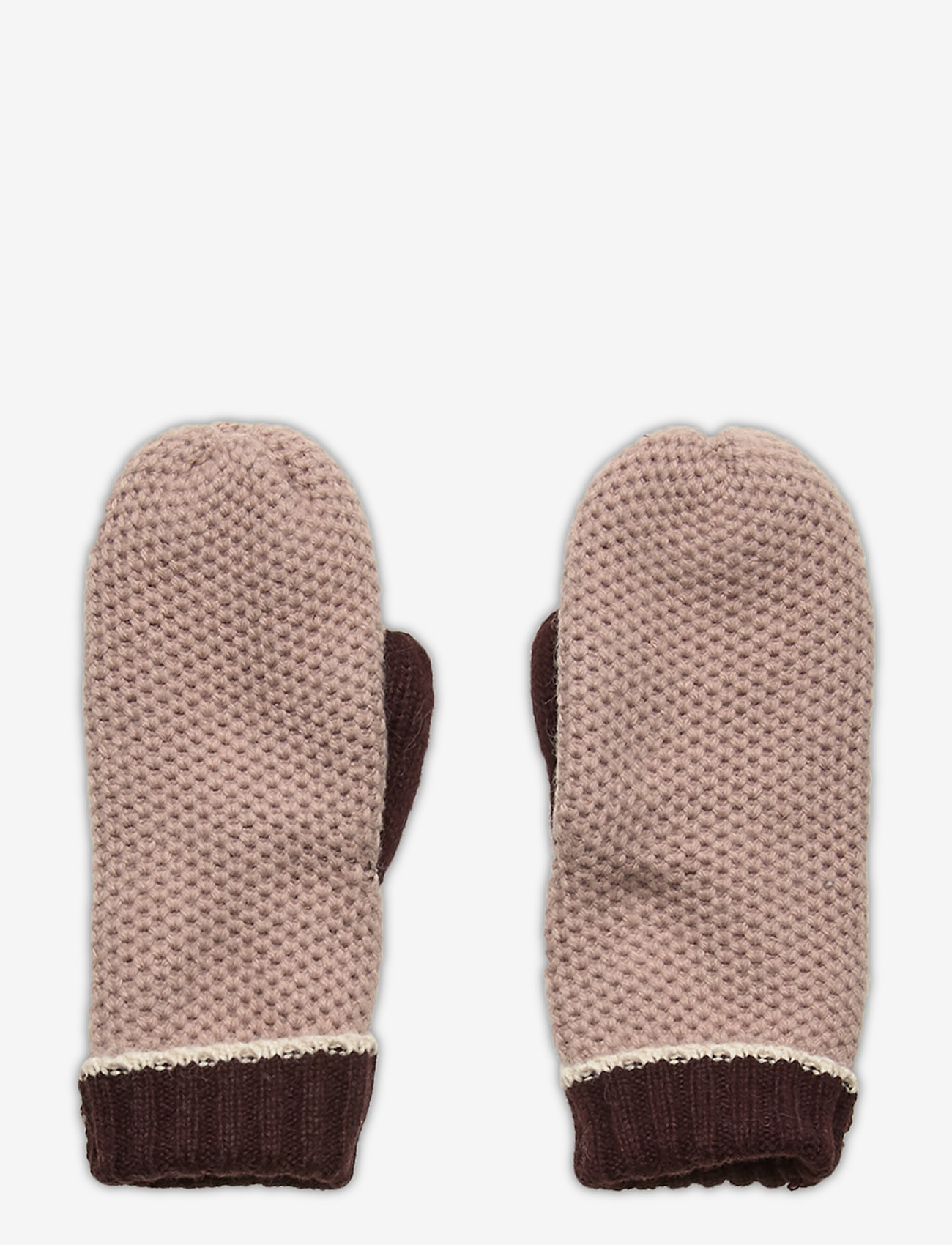 Becksöndergaard - Contrast Emmer Mittens - bark - 0
