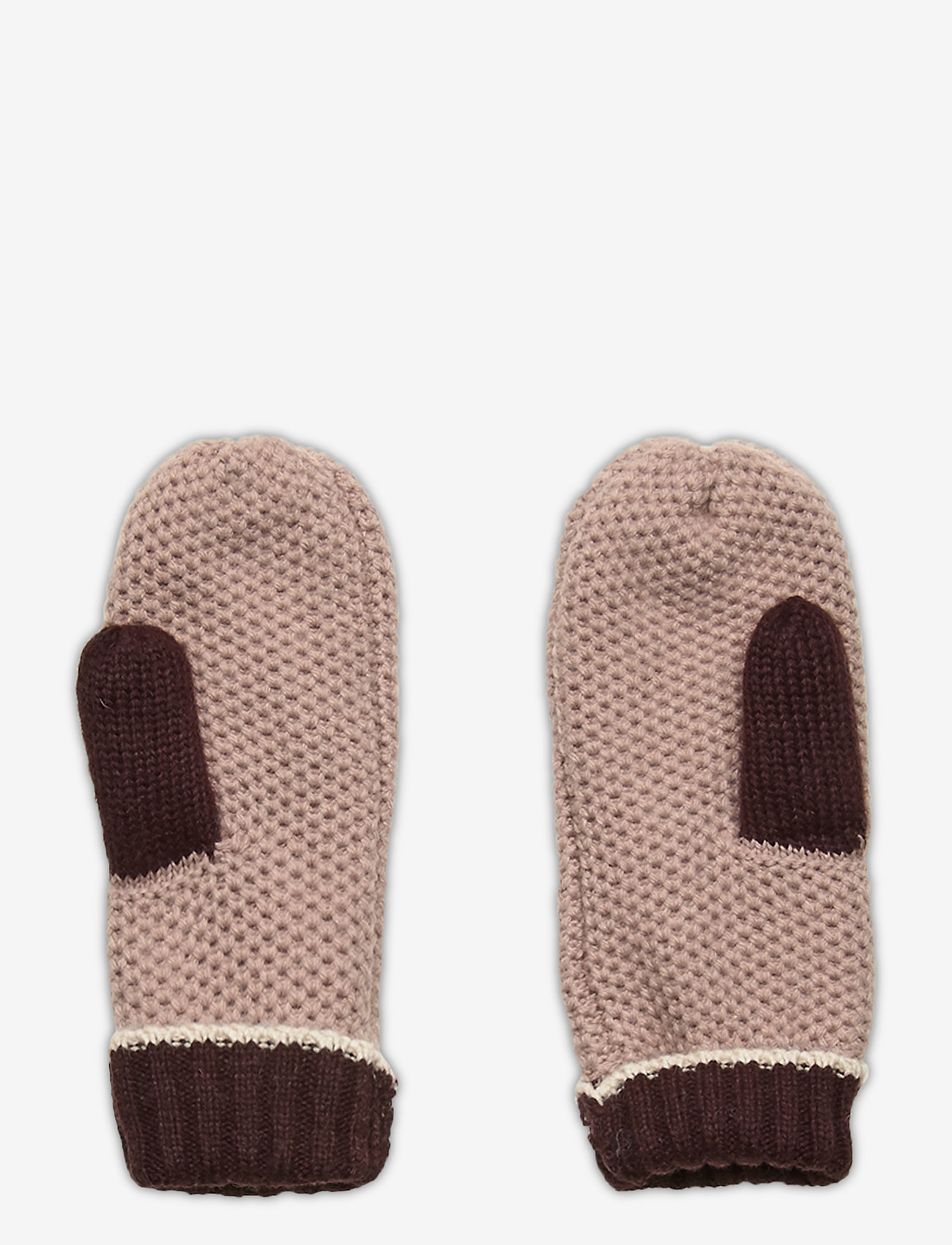 Becksöndergaard - Contrast Emmer Mittens - bark - 1