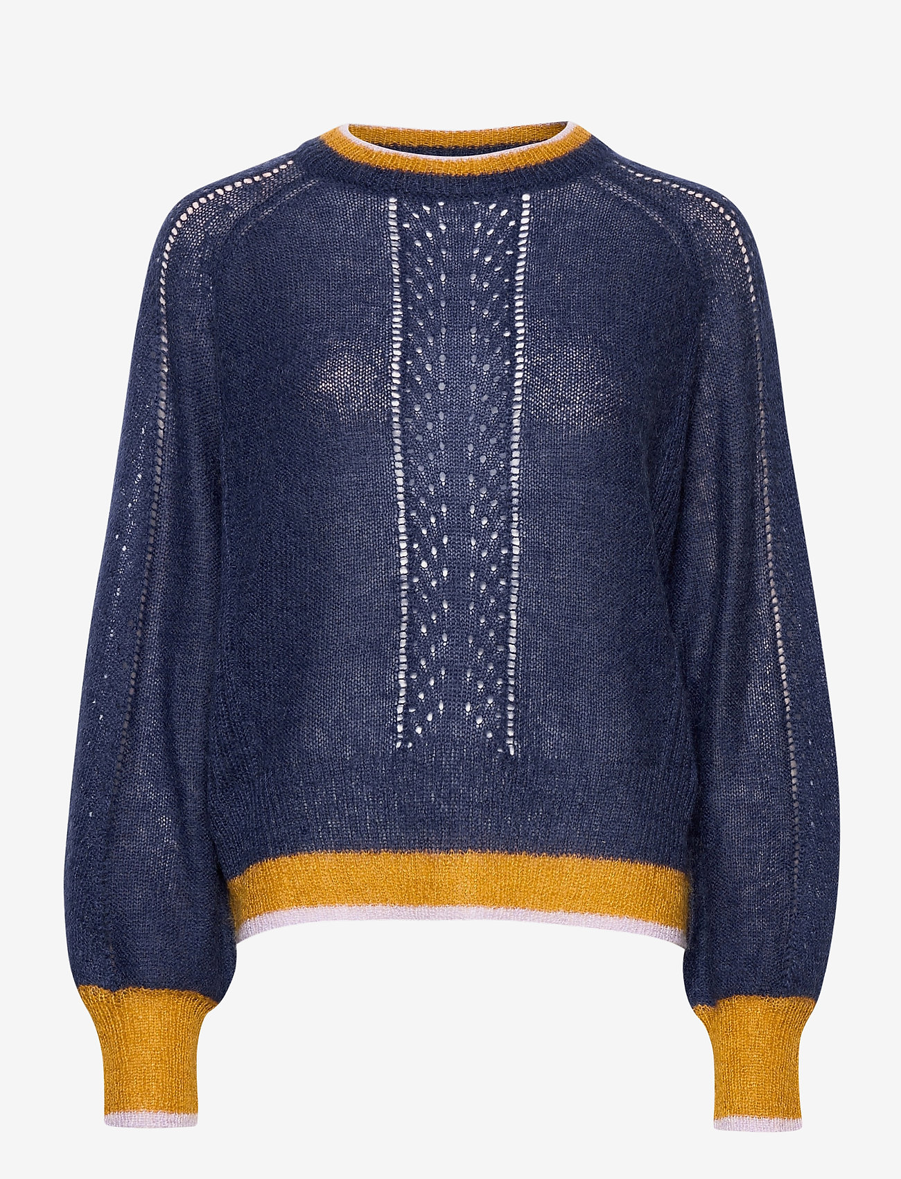 Solid Gracinia Sweater - NIGHT SKY