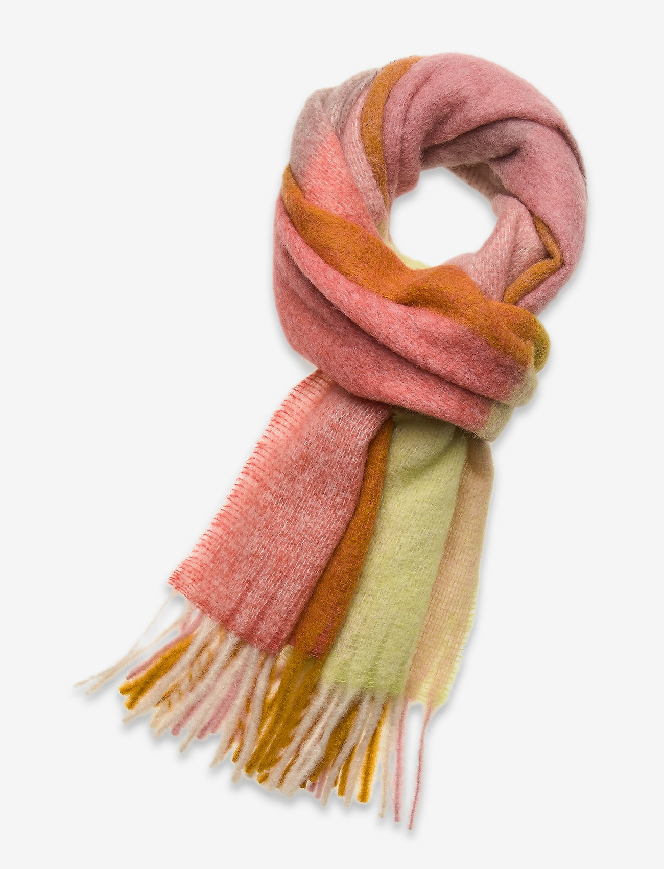 Becksöndergaard - Check Ingria Scarf - rose - 0