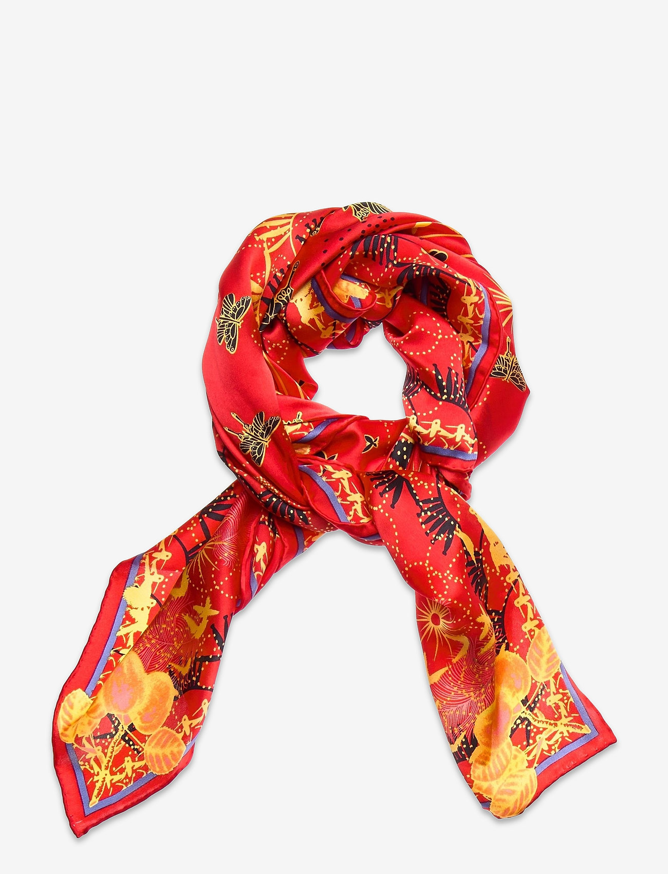 Becksöndergaard - Heron Sia Scarf - red - 0