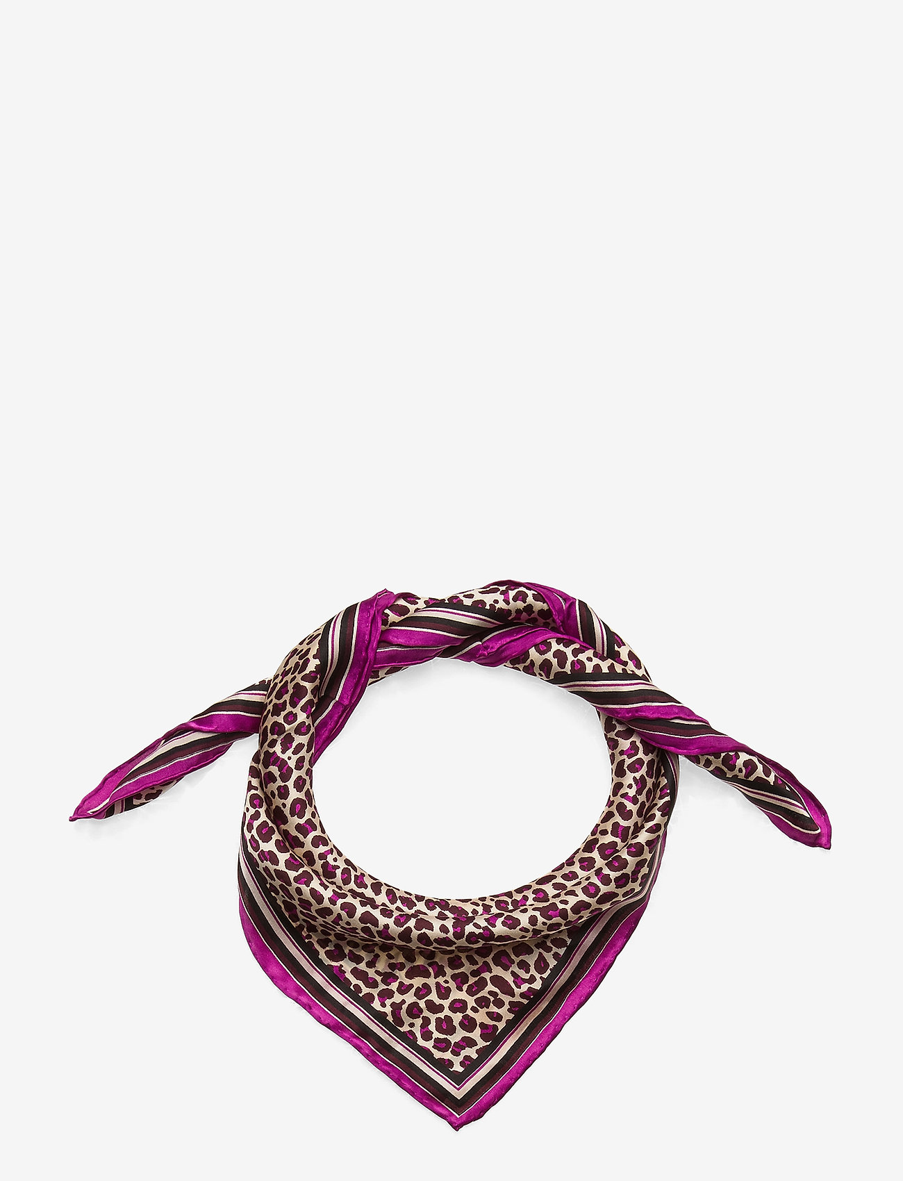 Becksöndergaard - Leopotite Sia Scarf - vivid viola - 0