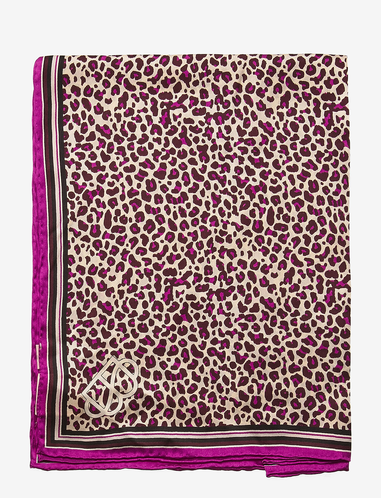 Becksöndergaard - Leopotite Sia Scarf - vivid viola - 1