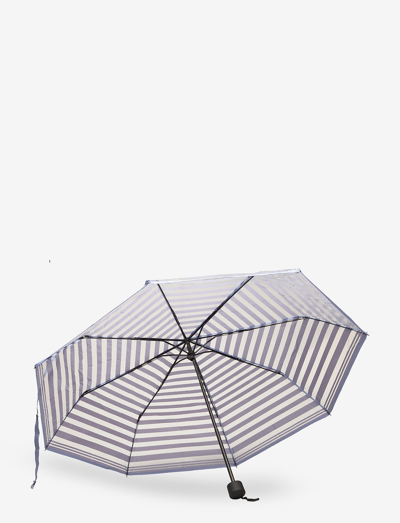 Becksöndergaard - Striped Transparent Umbrella - eventide - 2