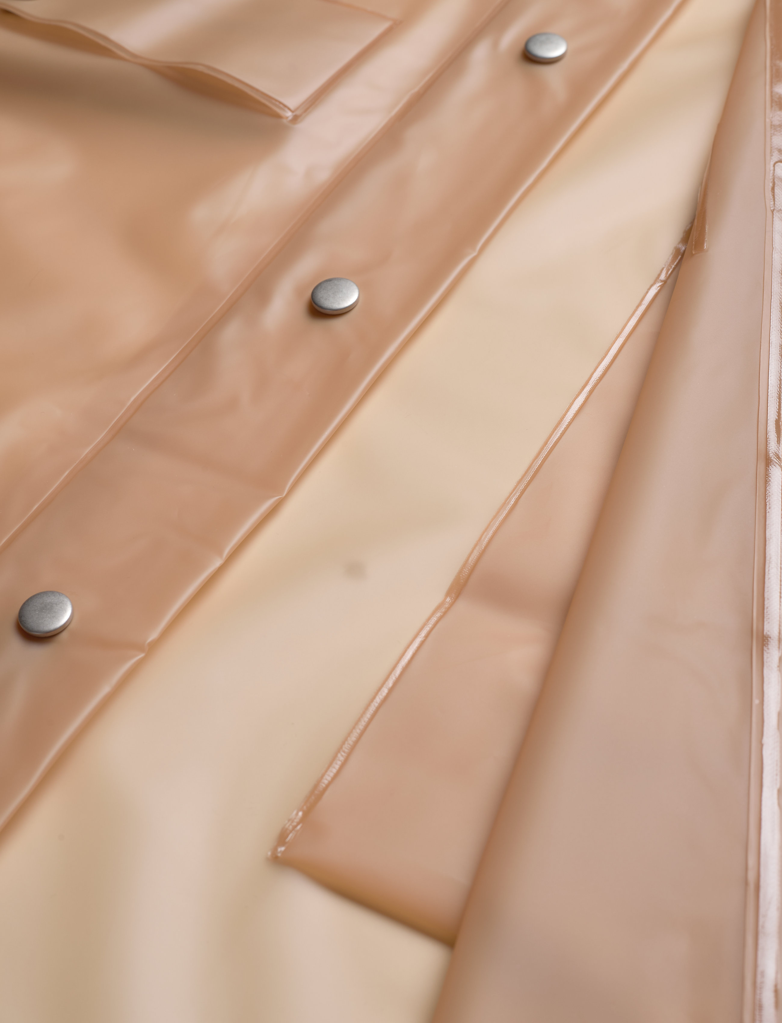 Becksöndergaard - Transparent Magpie Raincoat - muted clay - 4