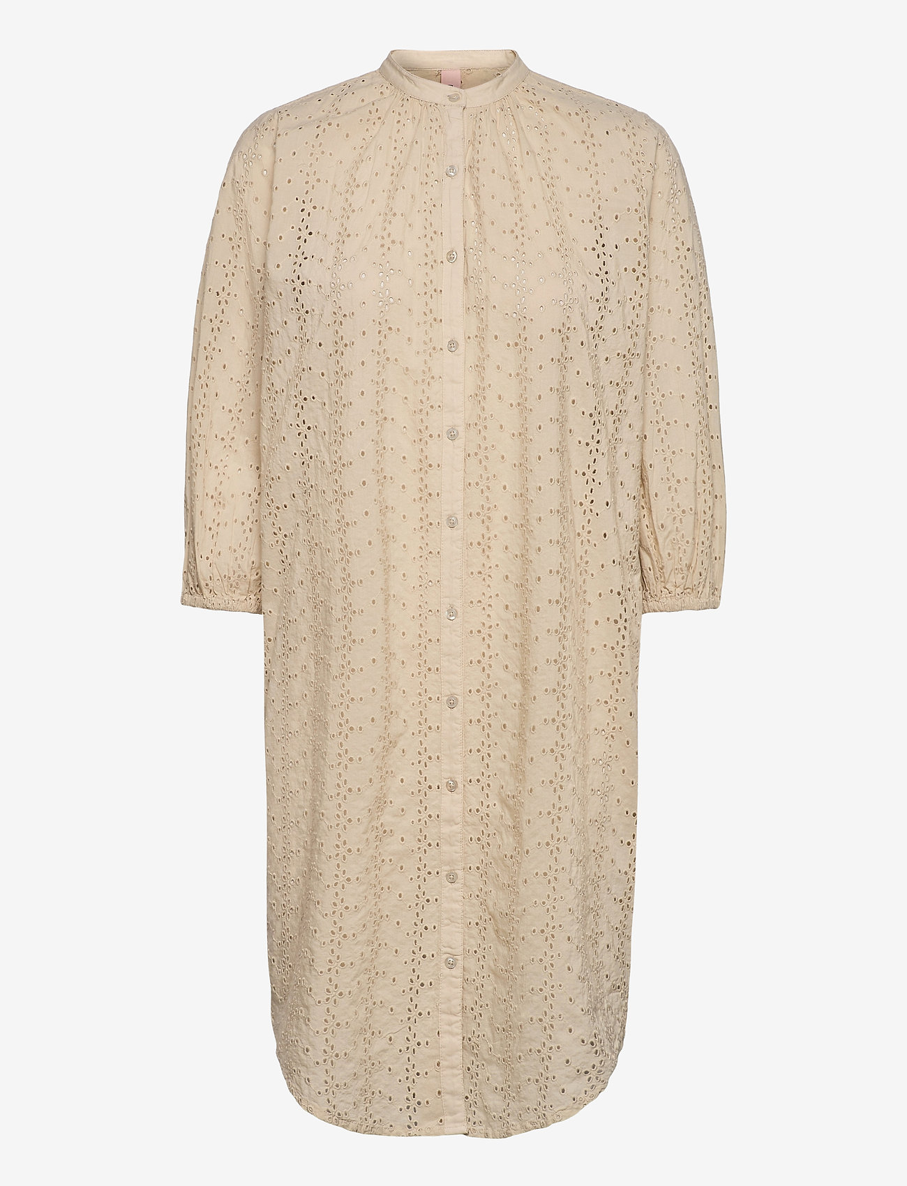 Becksöndergaard - Anglaise Kaylin Tunic - marškinių tipo suknelės - oyster gray - 0