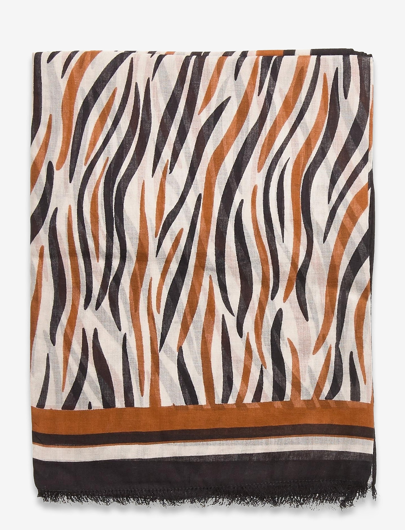 Becksöndergaard - Zobra Corga Scarf - brownish - 1