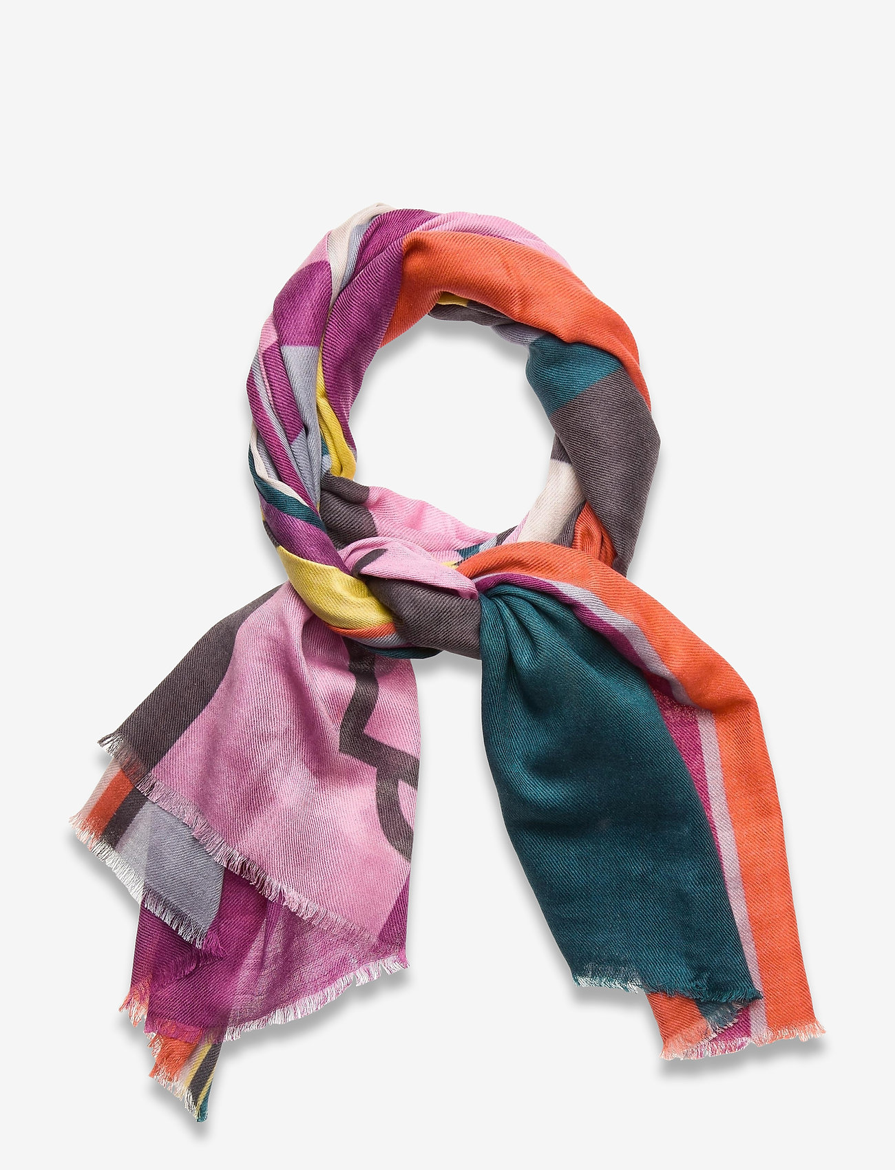 Becksöndergaard - Blockia Remi Scarf - multi col. - 0