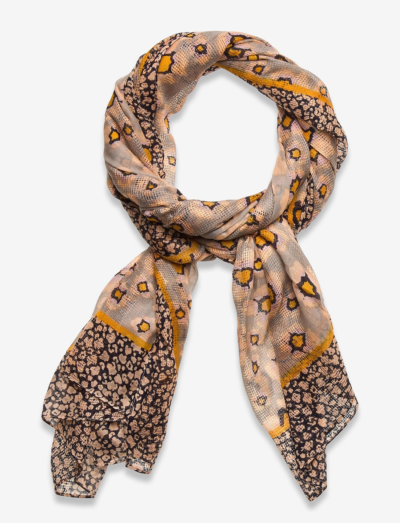 Becksöndergaard - Poppymix Visc Scarf - silver gray - 0