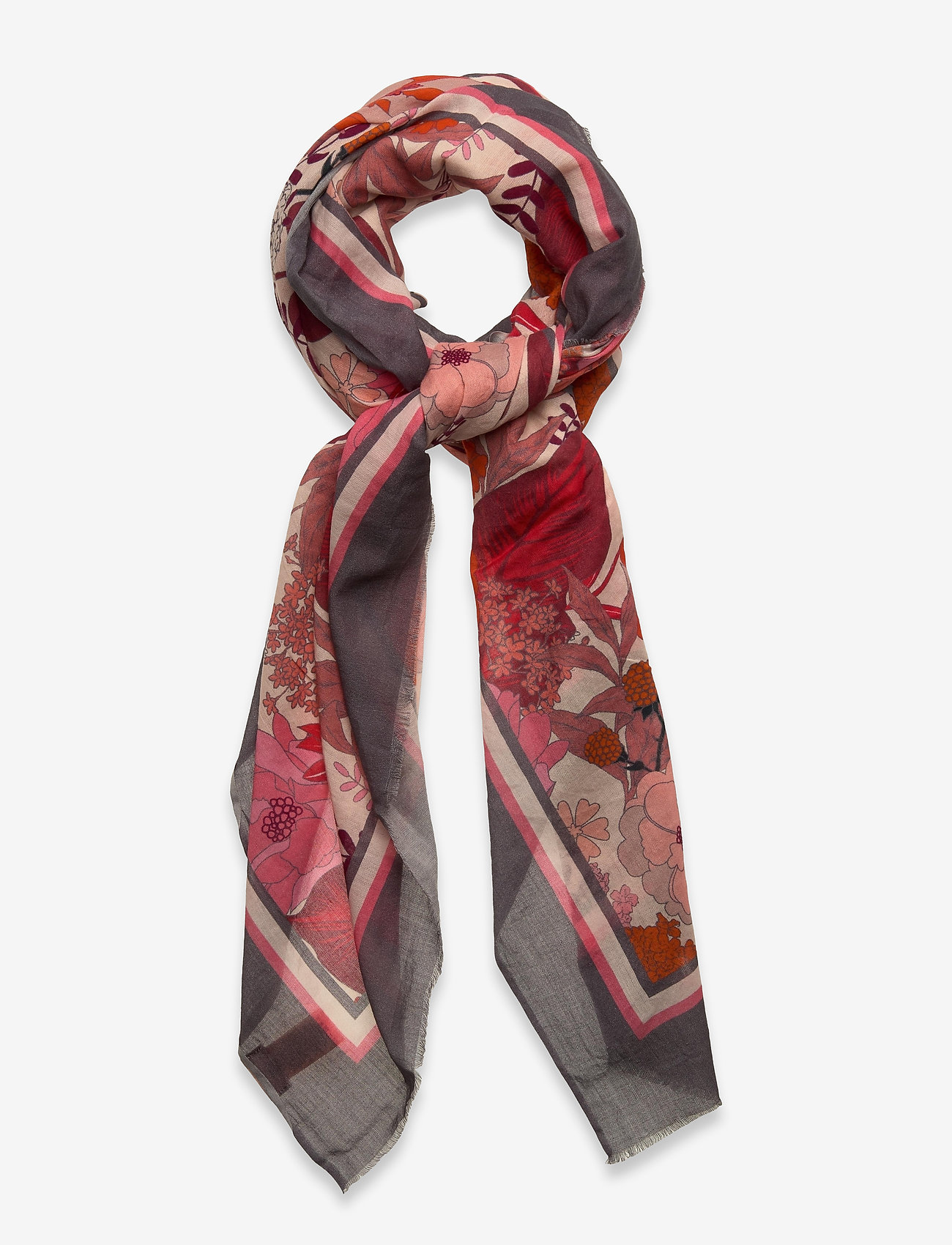 Bluma Como Scarf - RED LOVE