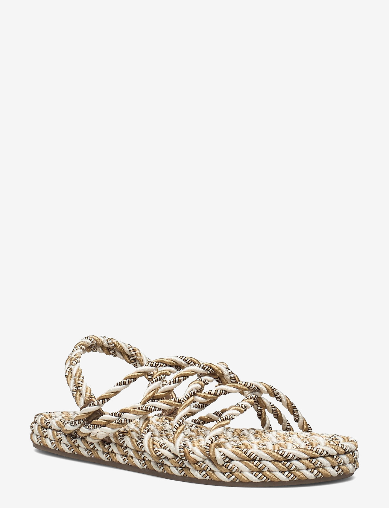 Becksöndergaard - Rope Roxa Sandal - flache sandalen - lark - 0