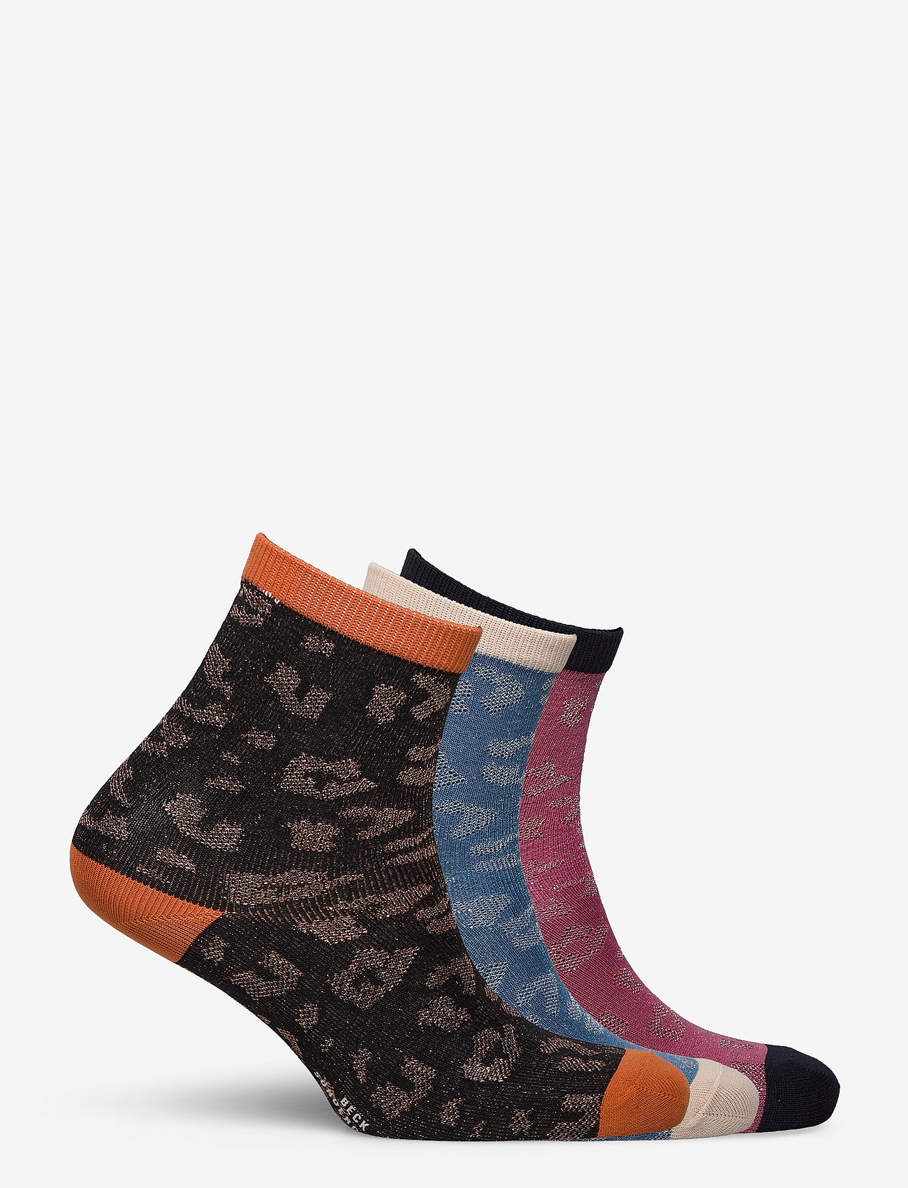 Becksöndergaard - Mix Sock Pack W.18 - black/blue/rose - 1