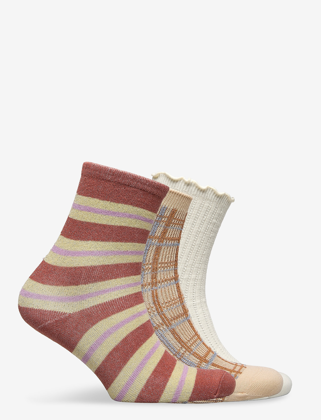Becksöndergaard - Mix Sock Pack W.24 - white/sand/white - 1