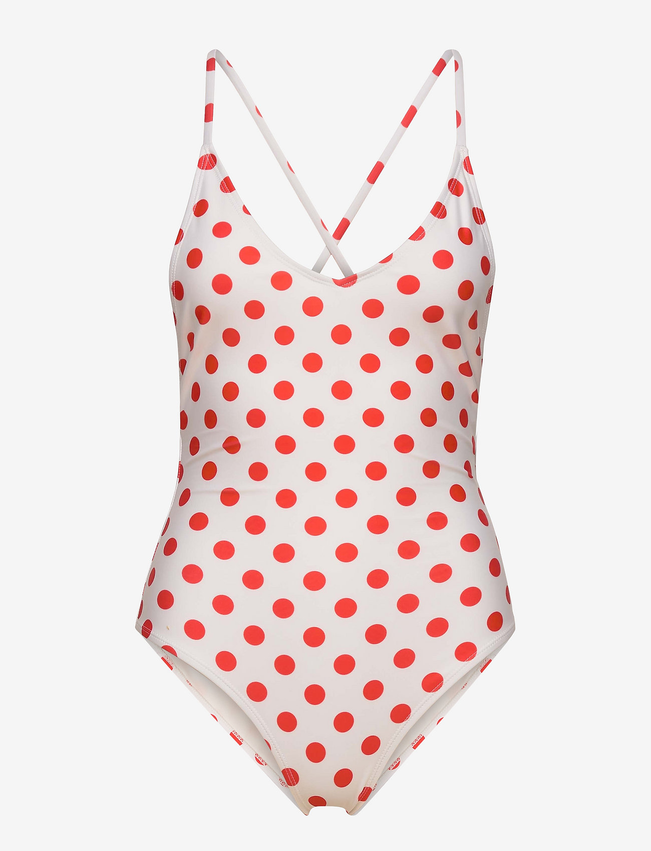 Becksöndergaard - Dotty Bea Swimsuit - ujumistrikood - star white - 0