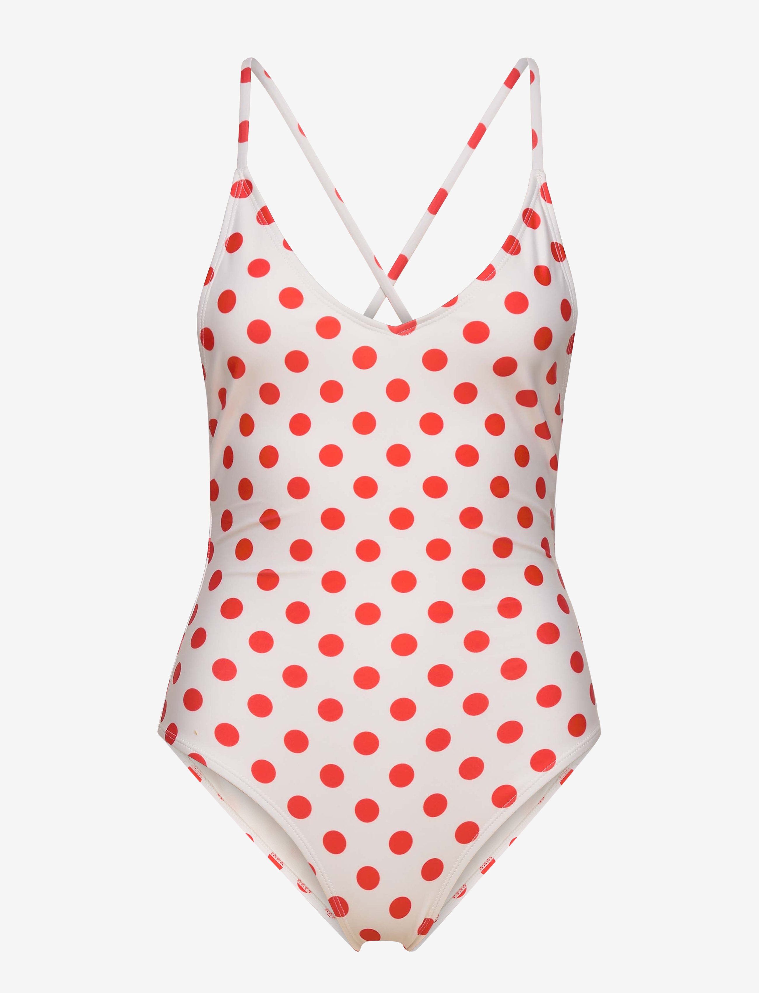 Becksöndergaard Dotty Bea Swimsuit - Kläder - STAR WHITE / multi