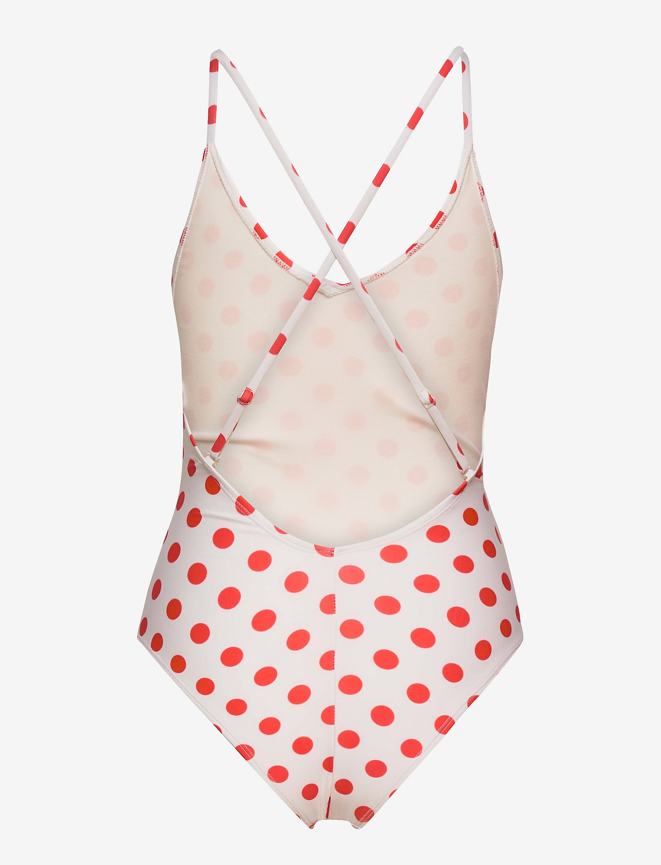 Becksöndergaard - Dotty Bea Swimsuit - ujumistrikood - star white - 1
