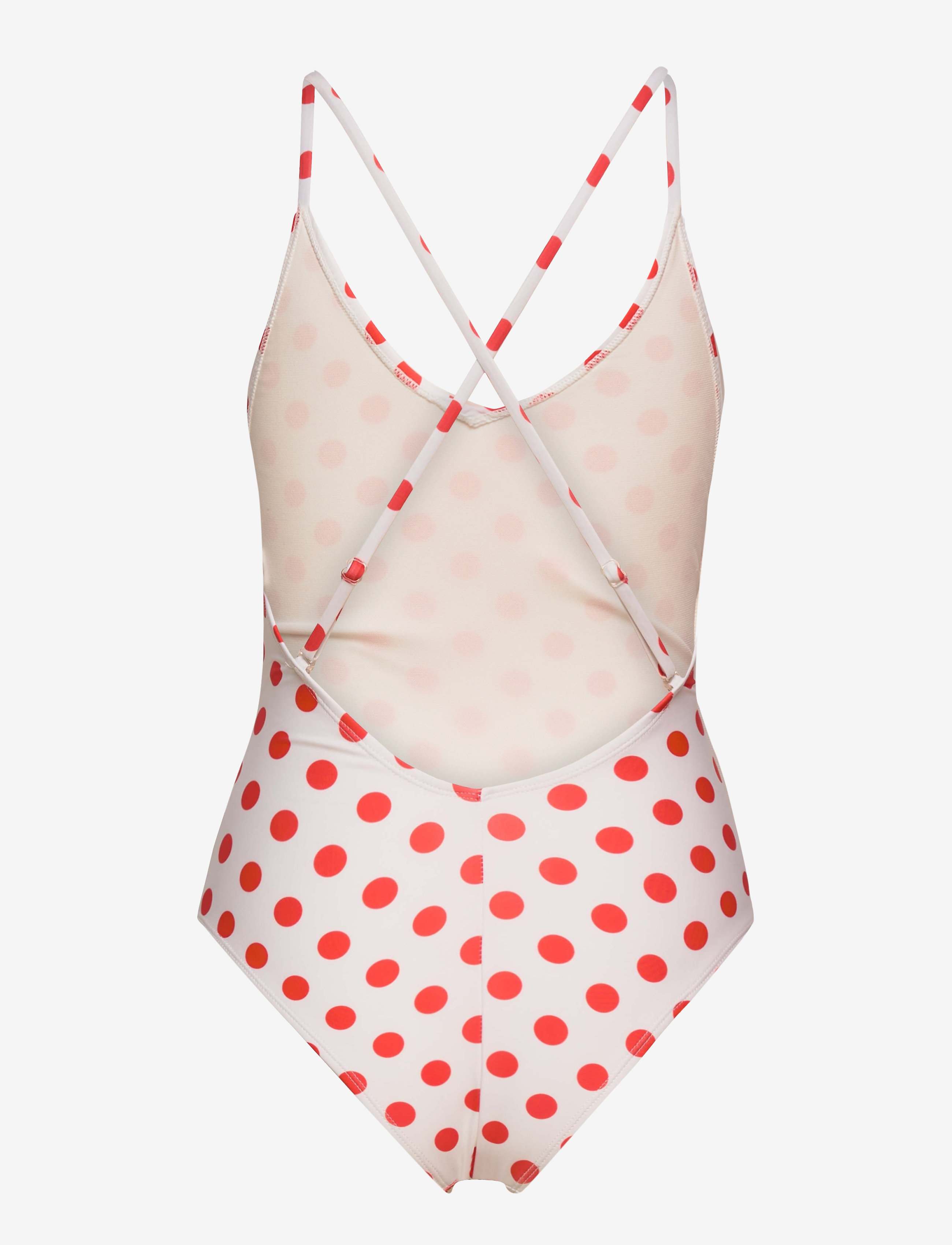 Becksöndergaard - Dotty Bea Swimsuit - badeanzüge - star white - 1