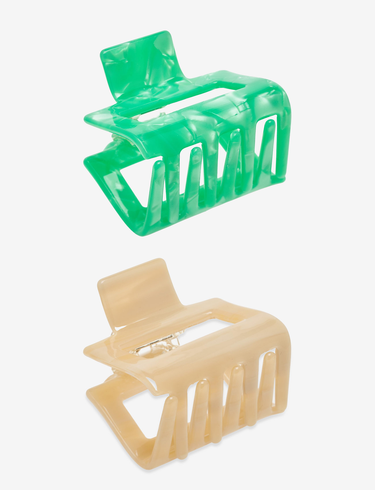 Becksöndergaard - Carola Hair Claw Pack - banana/green - 1
