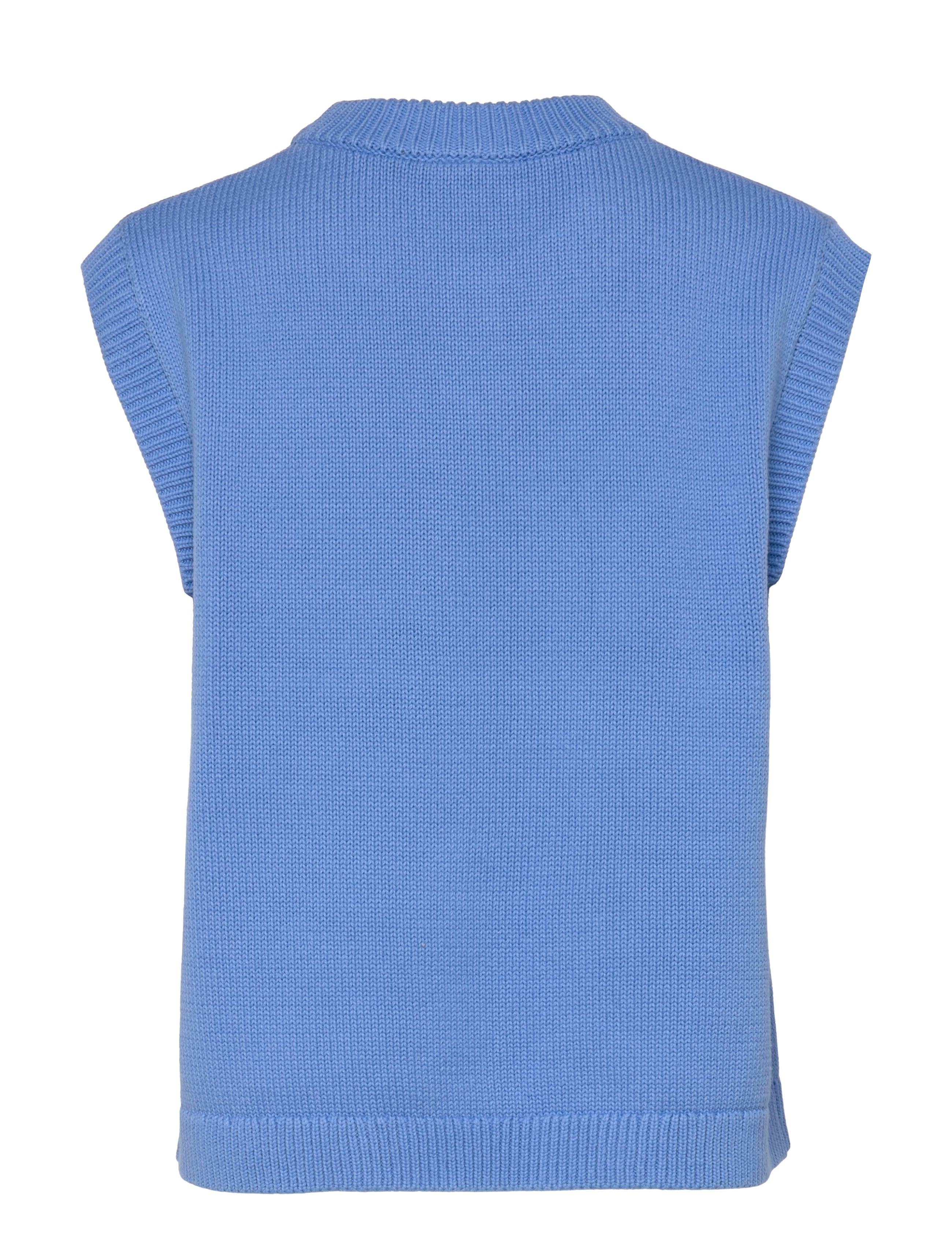 Becksöndergaard - Elvira Knit Vest - cashmere blue - 1